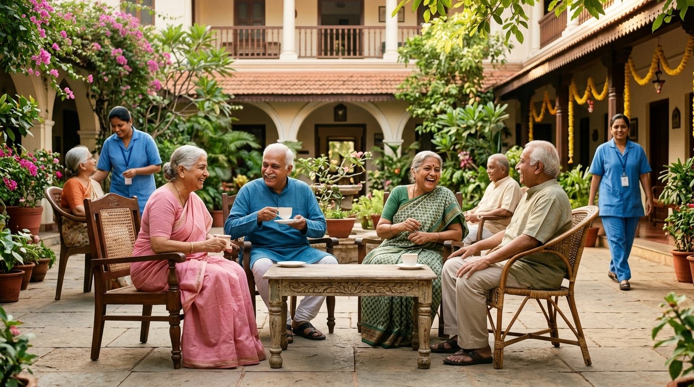 Residential Old-Age Home & Elder Care